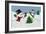 Holiday Snowman-Betz White-Framed Art Print