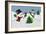 Holiday Snowman-Betz White-Framed Art Print