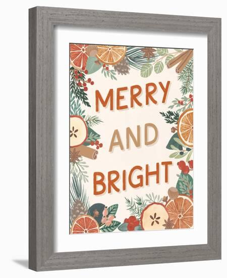 Holiday Spice II-Laura Marshall-Framed Art Print