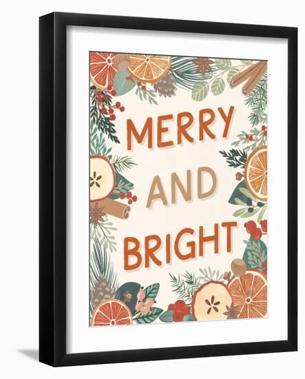 Holiday Spice II-Laura Marshall-Framed Art Print