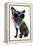 Holiday Summer Dog-Javier Brosch-Framed Premier Image Canvas