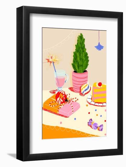 Holiday Table-Gigi Rosado-Framed Photographic Print