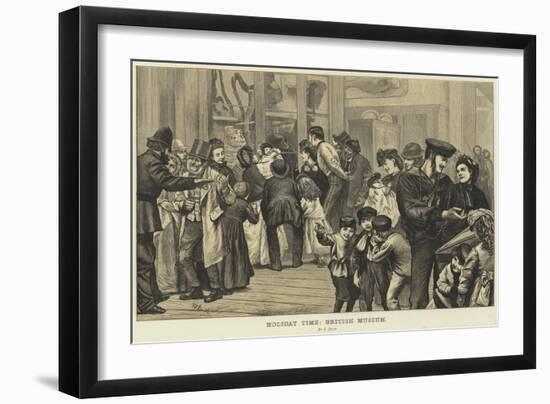 Holiday Time, British Museum-null-Framed Giclee Print