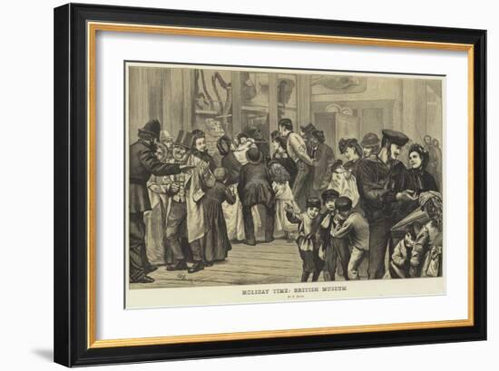 Holiday Time, British Museum-null-Framed Giclee Print