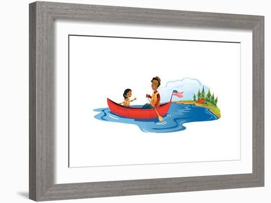 Holiday Tradition-Fourth of July - Jack & Jill-null-Framed Giclee Print