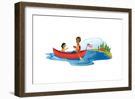 Holiday Tradition-Fourth of July - Jack & Jill-null-Framed Giclee Print