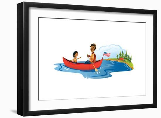 Holiday Tradition-Fourth of July - Jack & Jill-null-Framed Giclee Print