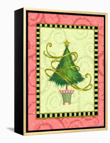 Holiday Tree 2-Viv Eisner-Framed Stretched Canvas