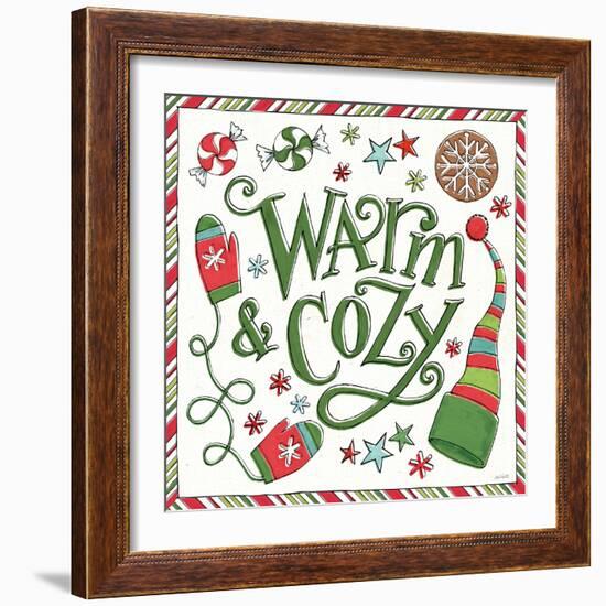 Holiday Whimsy II-Anne Tavoletti-Framed Art Print