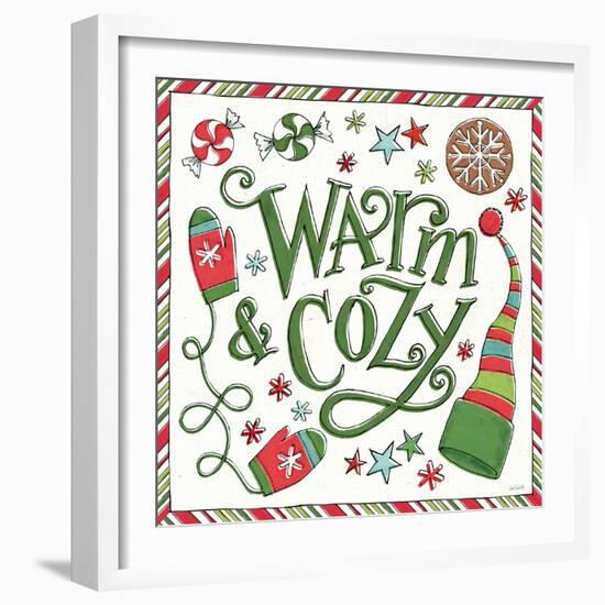 Holiday Whimsy II-Anne Tavoletti-Framed Art Print