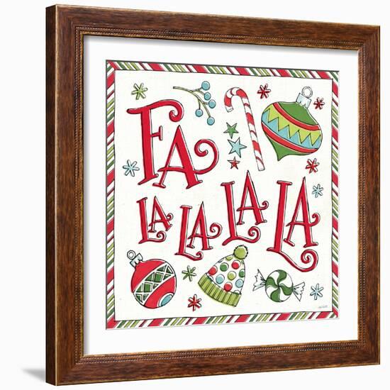 Holiday Whimsy III-Anne Tavoletti-Framed Art Print