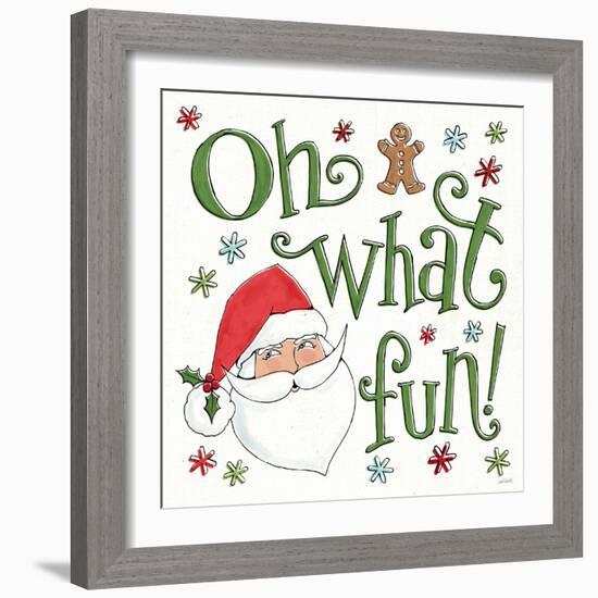 Holiday Whimsy VI-Anne Tavoletti-Framed Art Print