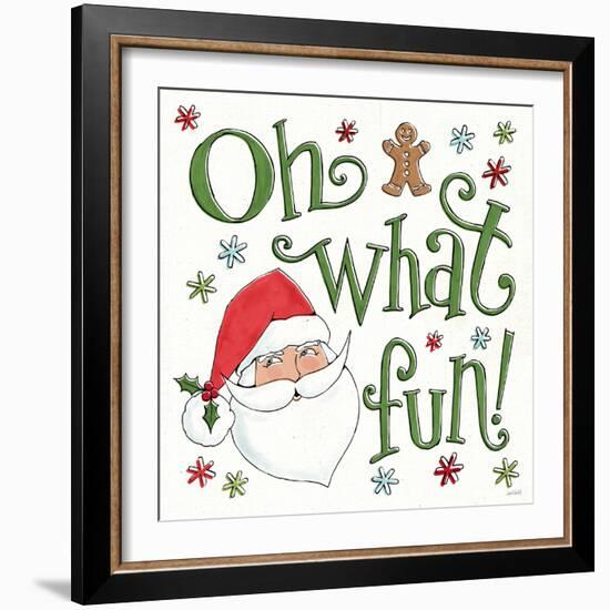 Holiday Whimsy VI-Anne Tavoletti-Framed Art Print