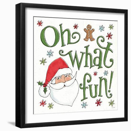 Holiday Whimsy VI-Anne Tavoletti-Framed Art Print