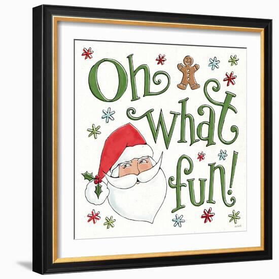 Holiday Whimsy VI-Anne Tavoletti-Framed Art Print