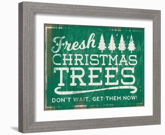 Holiday Wooden Signs I-Sd Graphics Studio-Framed Art Print