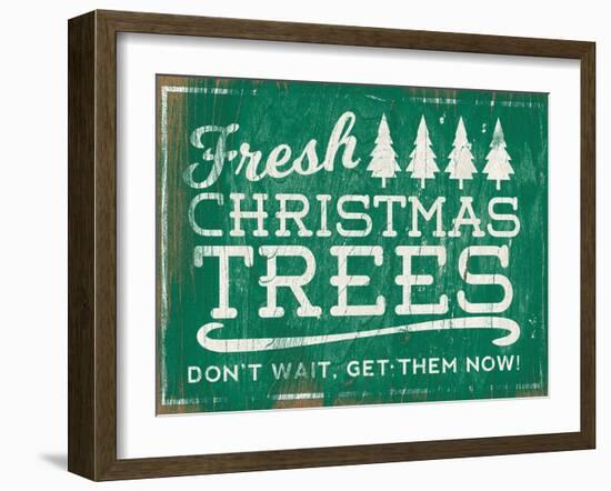 Holiday Wooden Signs I-Sd Graphics Studio-Framed Art Print