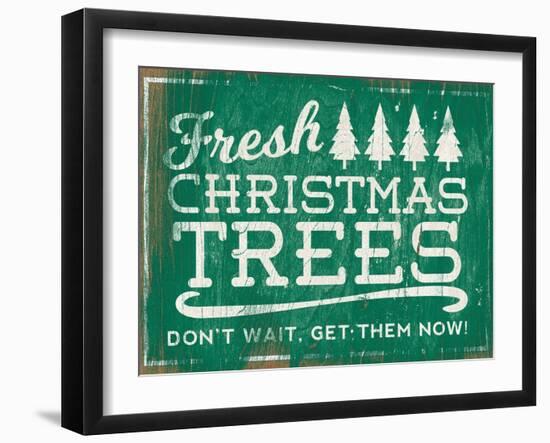 Holiday Wooden Signs I-Sd Graphics Studio-Framed Art Print