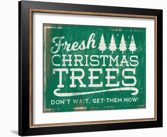 Holiday Wooden Signs I-Sd Graphics Studio-Framed Art Print