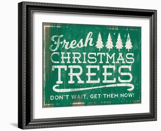 Holiday Wooden Signs I-Sd Graphics Studio-Framed Art Print