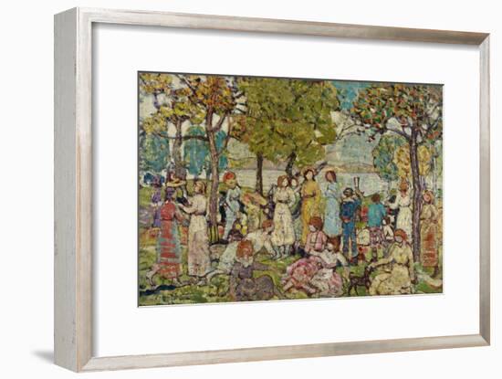 Holidays, C.1920-Maurice Brazil Prendergast-Framed Giclee Print