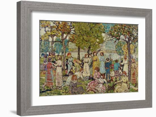 Holidays, C.1920-Maurice Brazil Prendergast-Framed Giclee Print