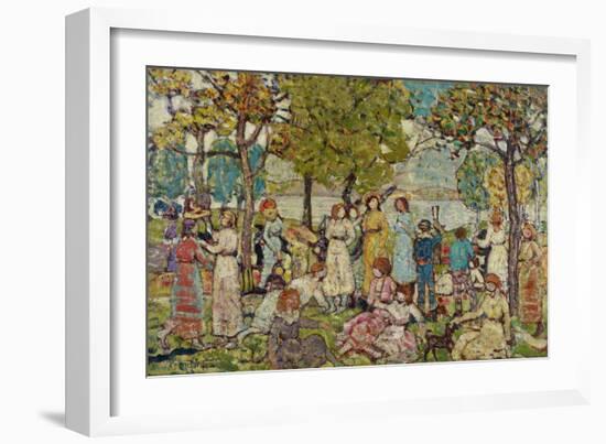 Holidays, C.1920-Maurice Brazil Prendergast-Framed Giclee Print