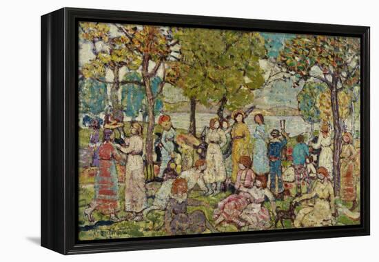 Holidays, C.1920-Maurice Brazil Prendergast-Framed Premier Image Canvas