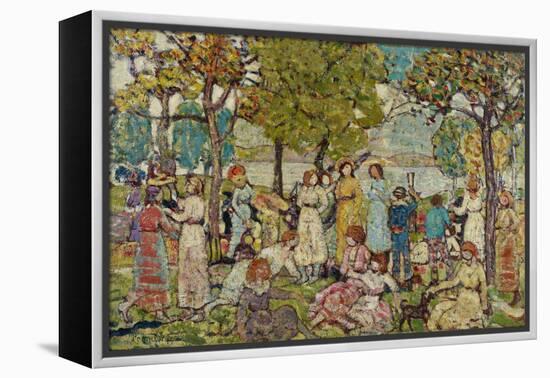 Holidays, C.1920-Maurice Brazil Prendergast-Framed Premier Image Canvas