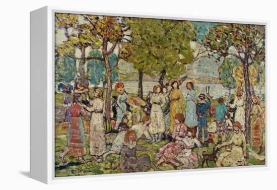 Holidays, C.1920-Maurice Brazil Prendergast-Framed Premier Image Canvas