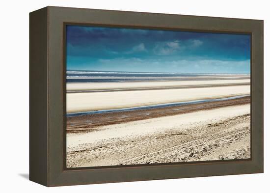 Holkham Sands-Tim Kahane-Framed Premier Image Canvas