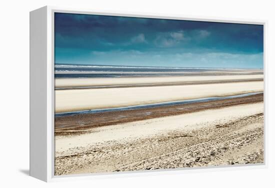 Holkham Sands-Tim Kahane-Framed Premier Image Canvas