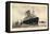 Holland America Line, Hal, T.S.S Rotterdam, Steamer-null-Framed Premier Image Canvas