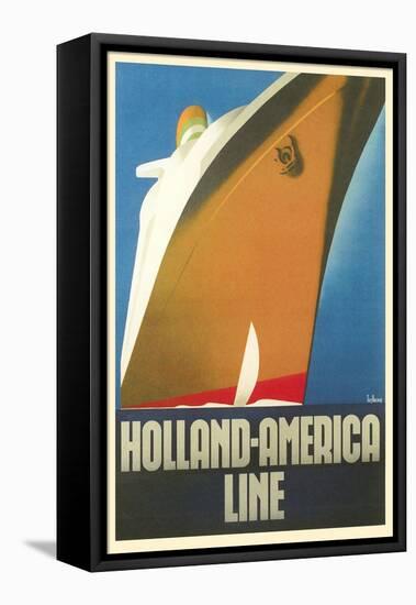 Holland America Line, Ship-null-Framed Stretched Canvas