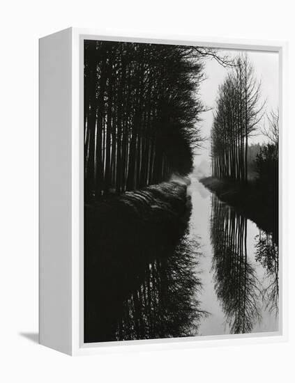 Holland Canal, 1971 (silver gelatin print)-Brett Weston-Framed Premier Image Canvas