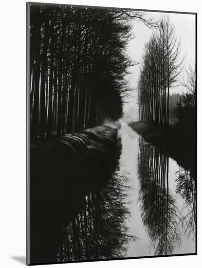 Holland Canal, 1971 (silver gelatin print)-Brett Weston-Mounted Photographic Print