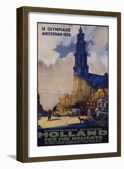 Holland for the Holidays Poster-Joseph Rovers-Framed Premium Giclee Print