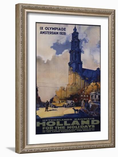 Holland for the Holidays Poster-Joseph Rovers-Framed Giclee Print