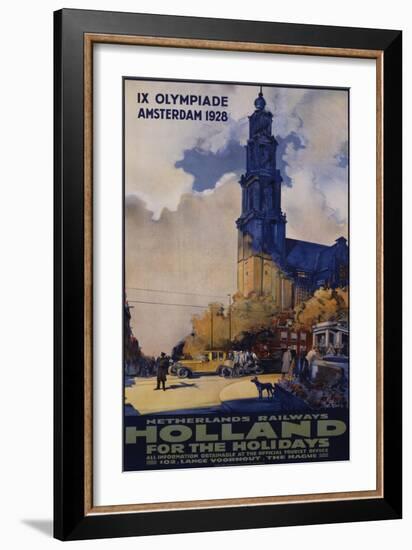 Holland for the Holidays Poster-Joseph Rovers-Framed Giclee Print