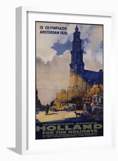 Holland for the Holidays Poster-Joseph Rovers-Framed Giclee Print