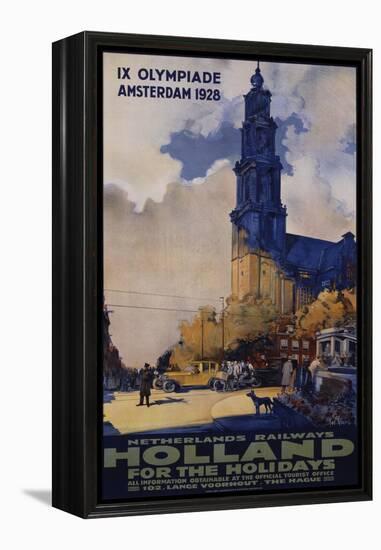 Holland for the Holidays Poster-Joseph Rovers-Framed Premier Image Canvas