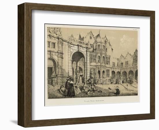 Holland House, Kensington-Joseph Nash-Framed Giclee Print