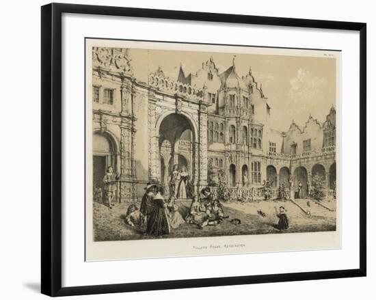 Holland House, Kensington-Joseph Nash-Framed Giclee Print