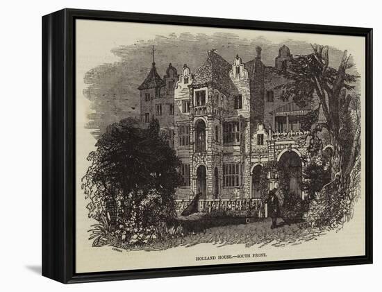 Holland House, South Front-null-Framed Premier Image Canvas