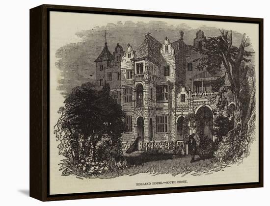 Holland House, South Front-null-Framed Premier Image Canvas