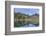 Holland Lake Lodge on Holland Lake in the Lolo National Forest, Montana, USA-Chuck Haney-Framed Photographic Print