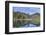 Holland Lake Lodge on Holland Lake in the Lolo National Forest, Montana, USA-Chuck Haney-Framed Photographic Print