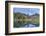 Holland Lake Lodge on Holland Lake in the Lolo National Forest, Montana, USA-Chuck Haney-Framed Photographic Print