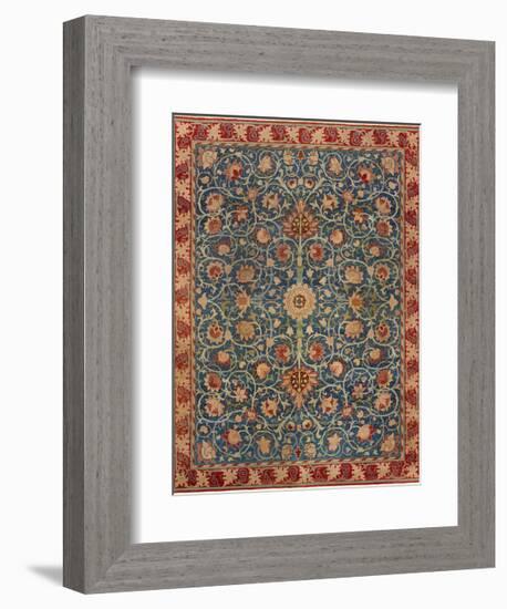 Holland Park carpet, late 19th century-William Morris-Framed Giclee Print