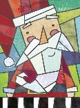 Retro Christmas repeat 1-Holli Conger-Giclee Print